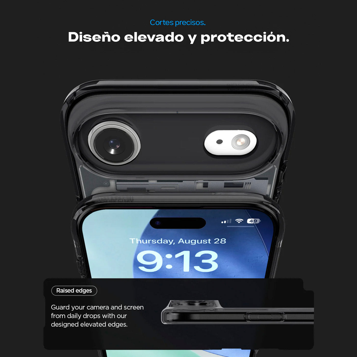 Case Spigen Ultra Hybrid Zero One Mag Fit iPhone 17 Air (MagSafe) - Black