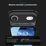 Case Spigen Ultra Hybrid Zero One Mag Fit iPhone 17 Air (MagSafe) - Black