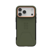 Case UAG Civilian iPhone 17 Pro Max (MagSafe) - Olive/Orange