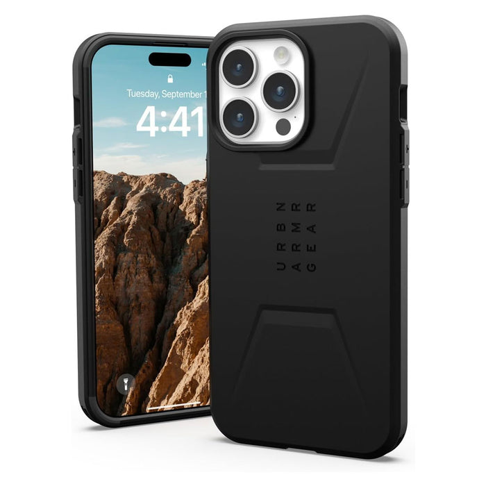 Case UAG Civilian iPhone 15 Pro Max (MagSafe) - Black