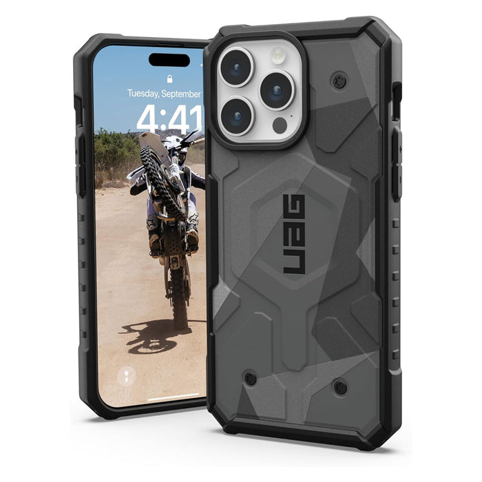 Case UAG Pathfinder SE iPhone 15 Pro Max (MagSafe) - Geo Camo