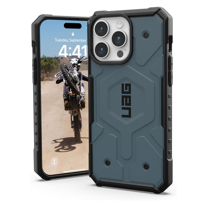 Case UAG Pathfinder iPhone 15 Pro Max (MagSafe) - Cloud Blue