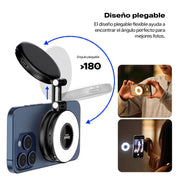 Luz Ulanzi Aro LED MagSafe para Celular