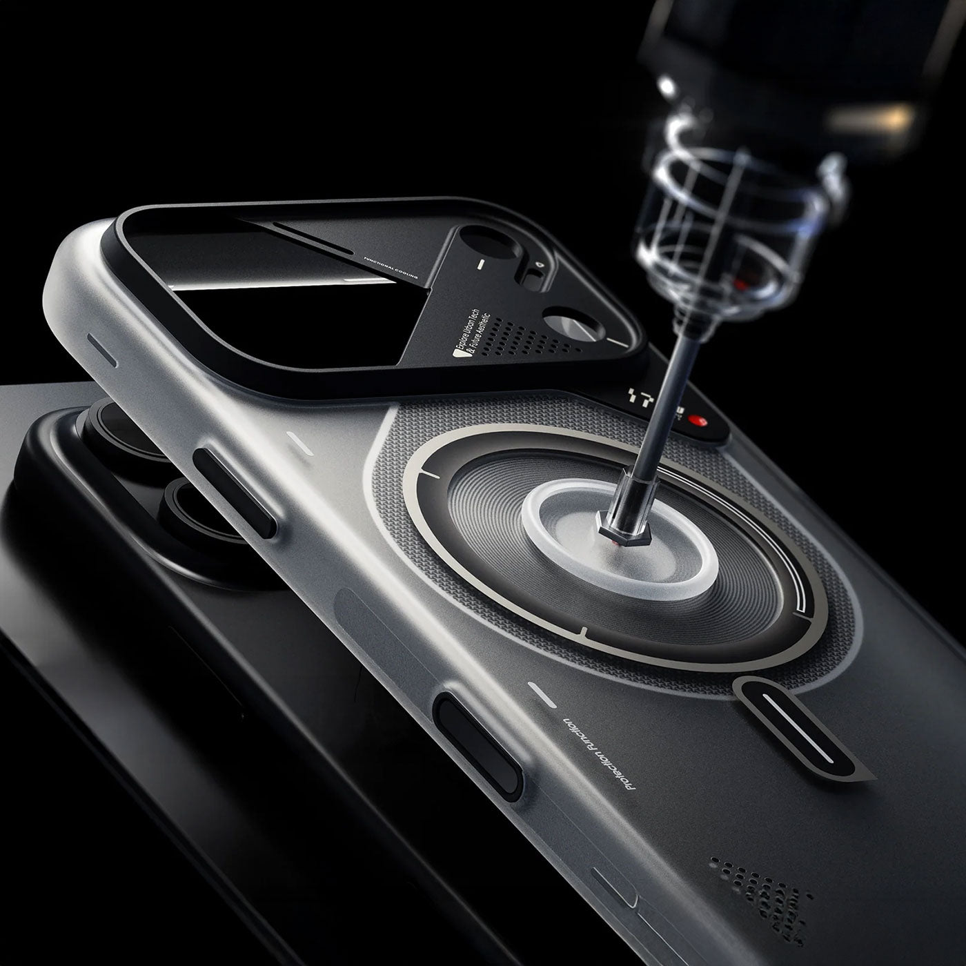 Case Aulumu Frosted iPhone 17 Pro Max (MagSafe) + Control de Cámara