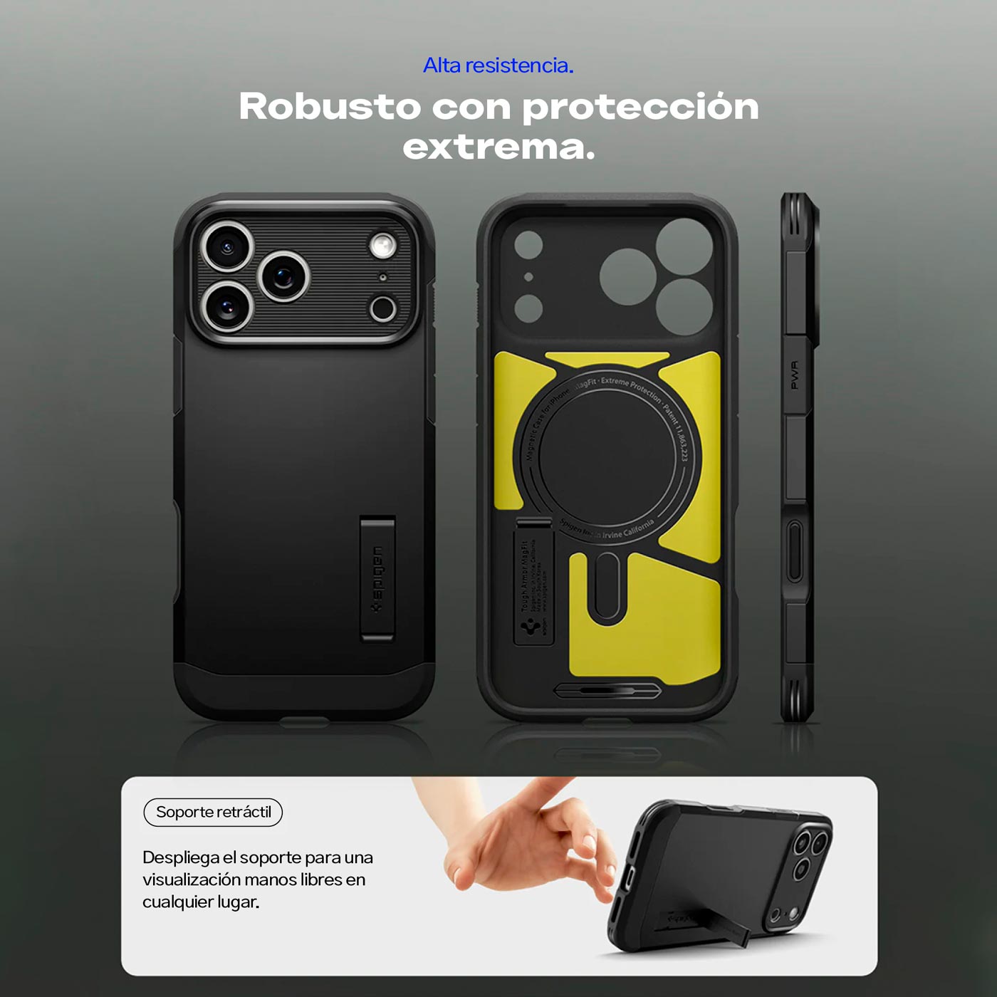 Case Spigen Tough Armor T iPhone 17 Pro (MagSafe)
