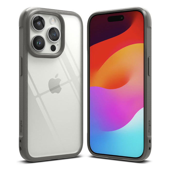 Case Ringke Fusion Bold iPhone 15 Pro Max - Gray