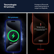 Montura Cargador para auto Spigen OneTap Pro 3 CryoMax (MagSafe) ITS35WC