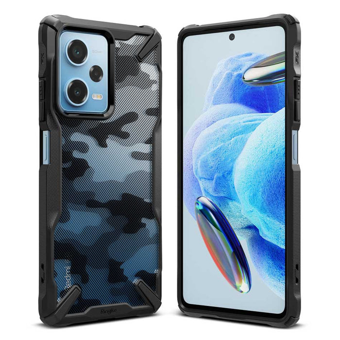 Case Ringke Fusion-X Design Xiaomi Redmi Note 12 Pro 5G / Poco X5 Pro 5G - Camo Black