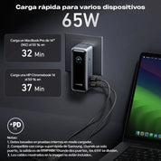 Power Bank Anker Prime 9600 Mah 65W Tipo C + Cable
