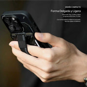 Smart Wallet Aulumu Stand Metal Carbon Fiber (MagSafe) RFID