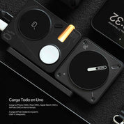 Stand Cargador Inalámbrico Aulumu Folding Qi2 4 en 1 (MagSafe)