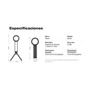 Trípode Ulanzi MagSafe con Mosquetón para Celular