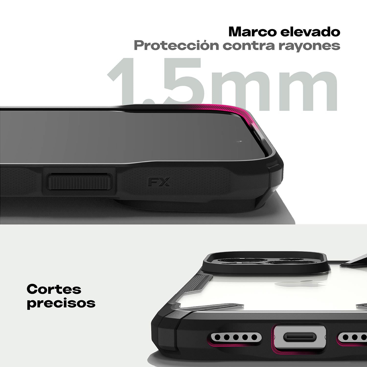 Case Ringke Fusion X iPhone 15 Pro Max - Ringke - Funda1 - 1 - 8 / CRFXIPH15PM - BCKDastore