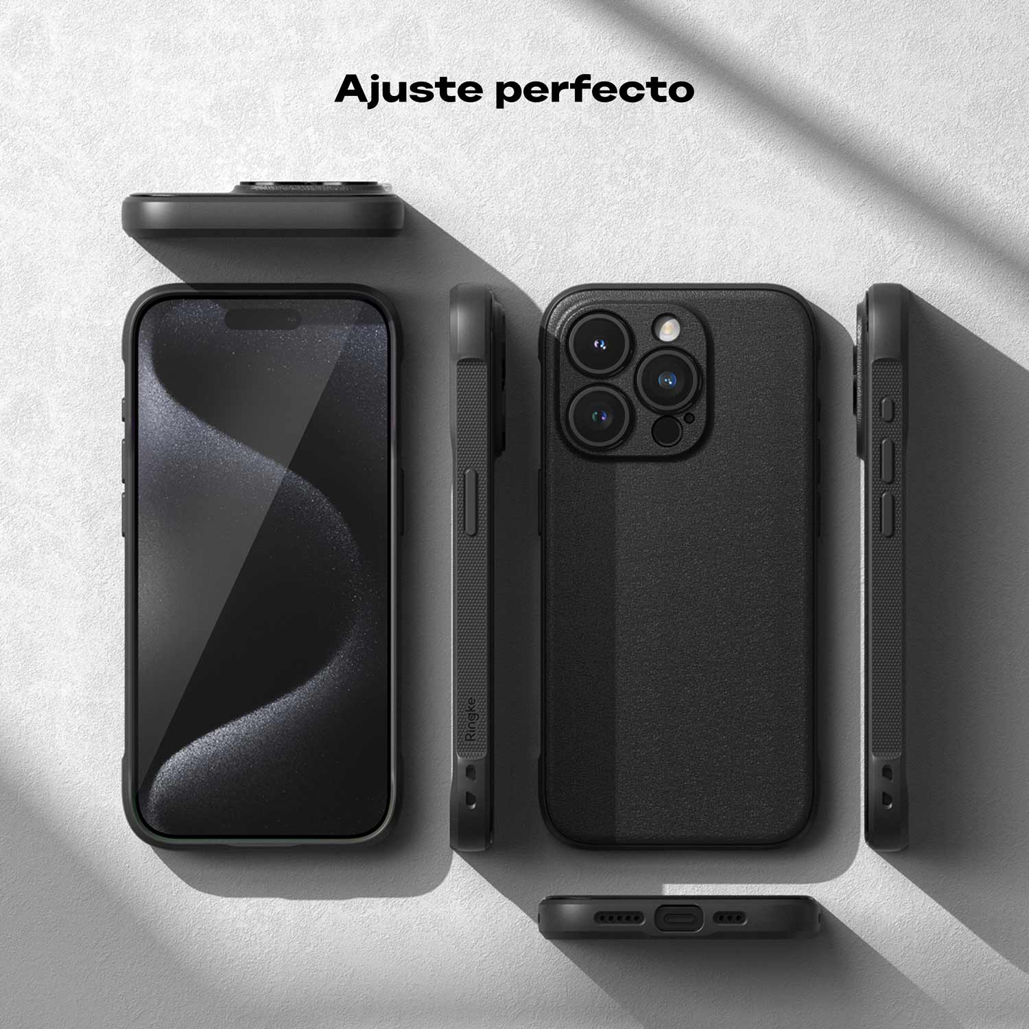 Case Ringke Onyx Magnetic iPhone 15 Pro Max (MagSafe) - Ringke - Funda2 - 1 - 3 / CROMIPH15PM - BCKDastore