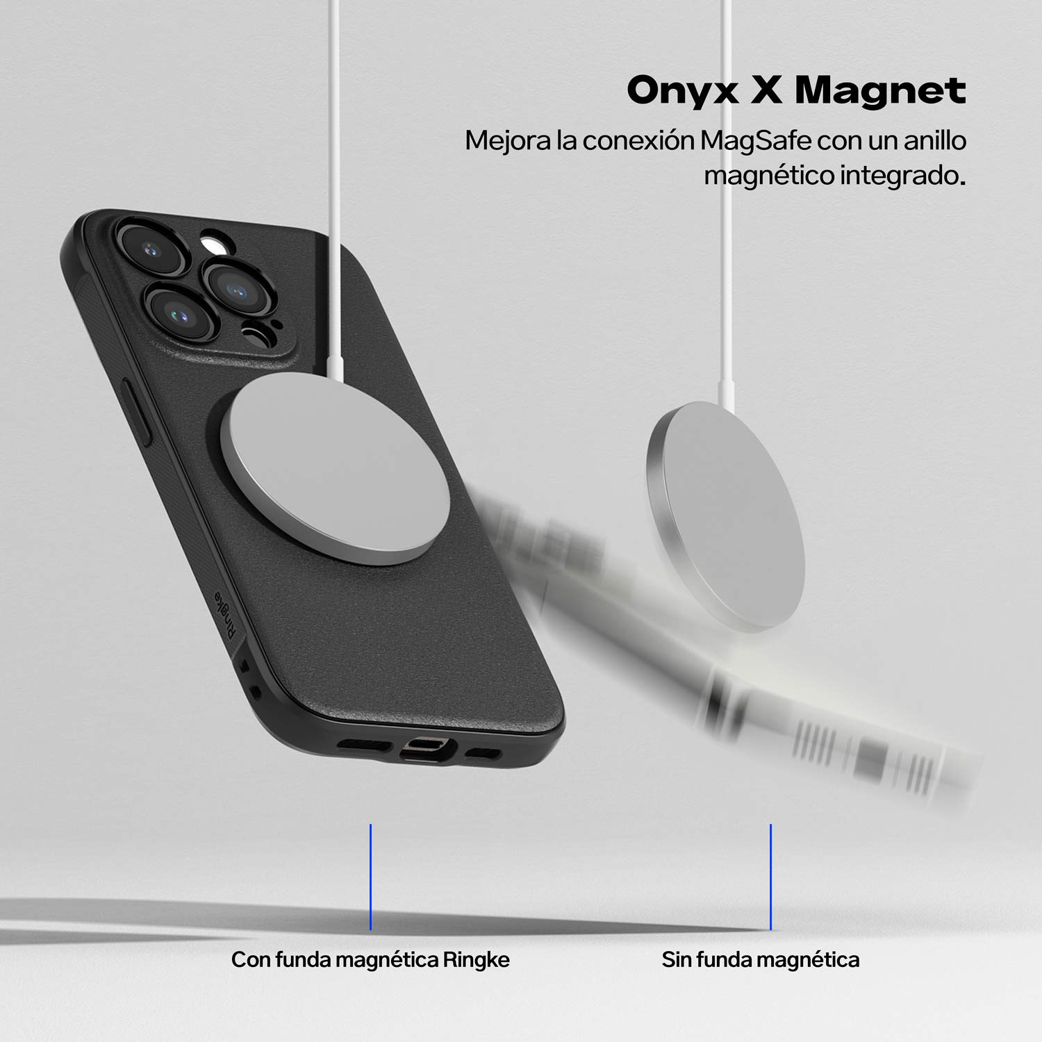 Case Ringke Onyx Magnetic iPhone 15 Pro Max (MagSafe) - Ringke - Funda2 - 1 - 3 / CROMIPH15PM - BCKDastore