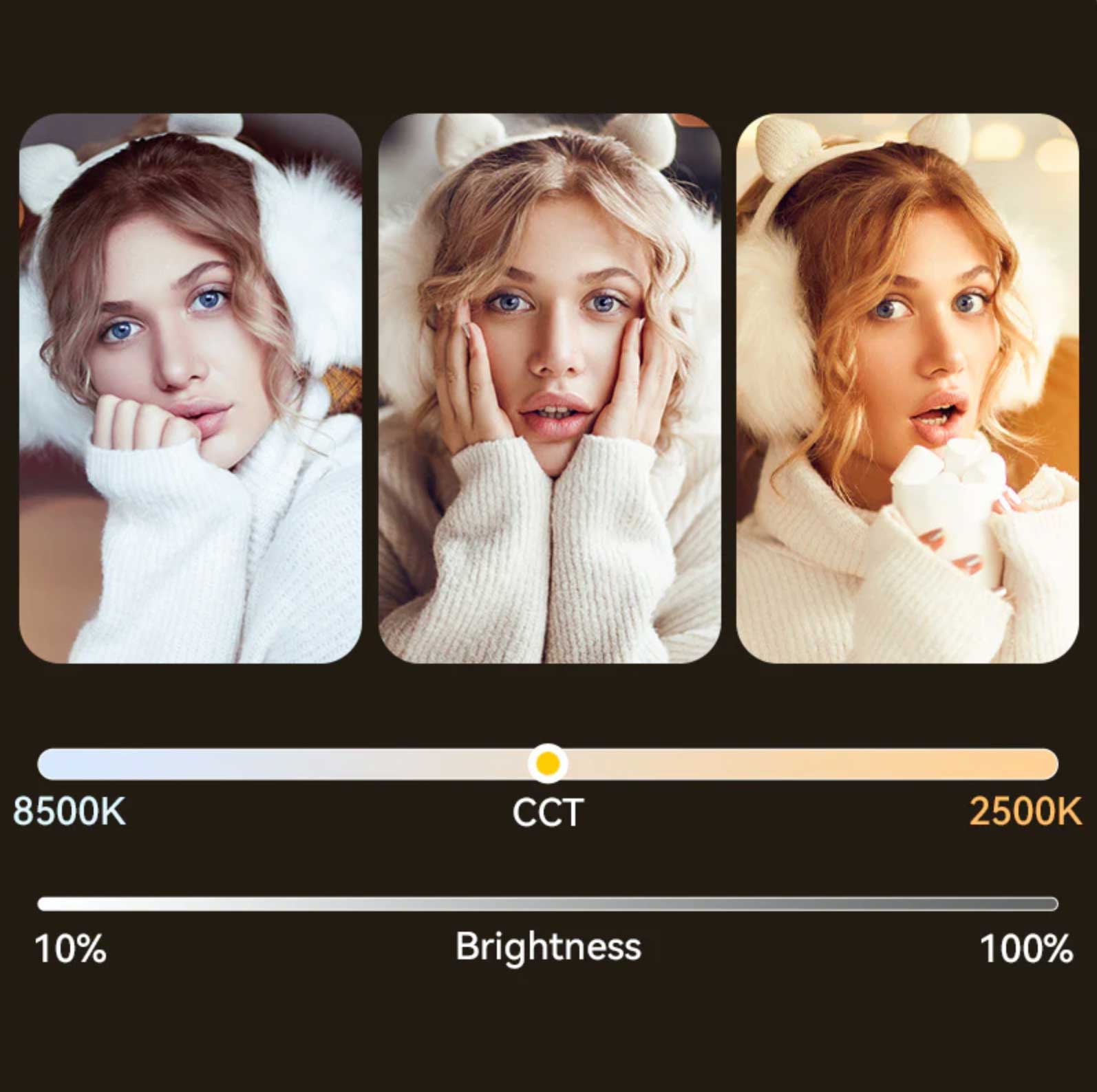 Luz Ulanzi Aro LED MagSafe para Celular