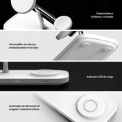 Stand Cargador Ringke Qi2 3 - in - 1 MagSafe Wireless Charging - Ringke - Cables y Cargadores10 - 2 - 3 / SCRQ23I1MSWCDastore