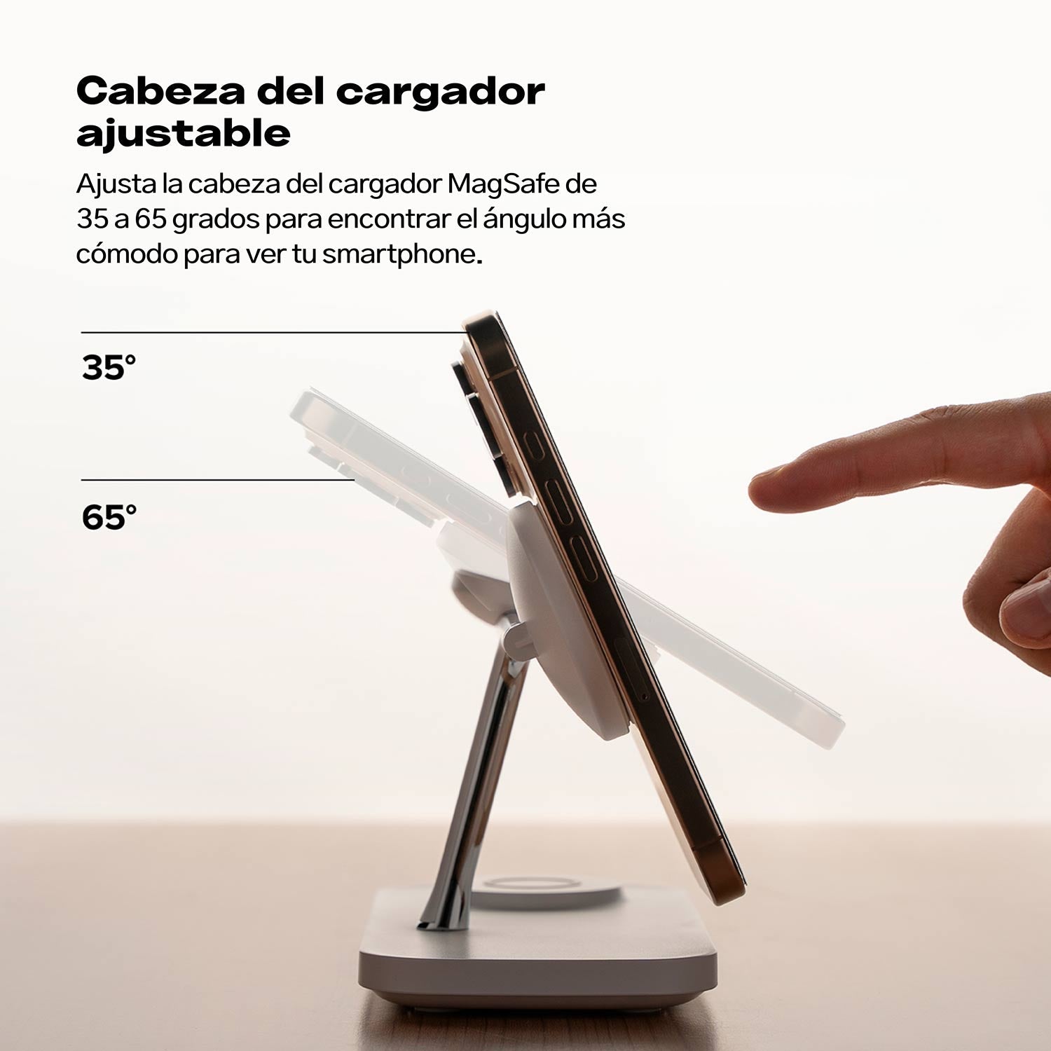 Stand Cargador Ringke Qi2 3 - in - 1 MagSafe Wireless Charging - Ringke - Cables y Cargadores10 - 2 - 3 / SCRQ23I1MSWCDastore