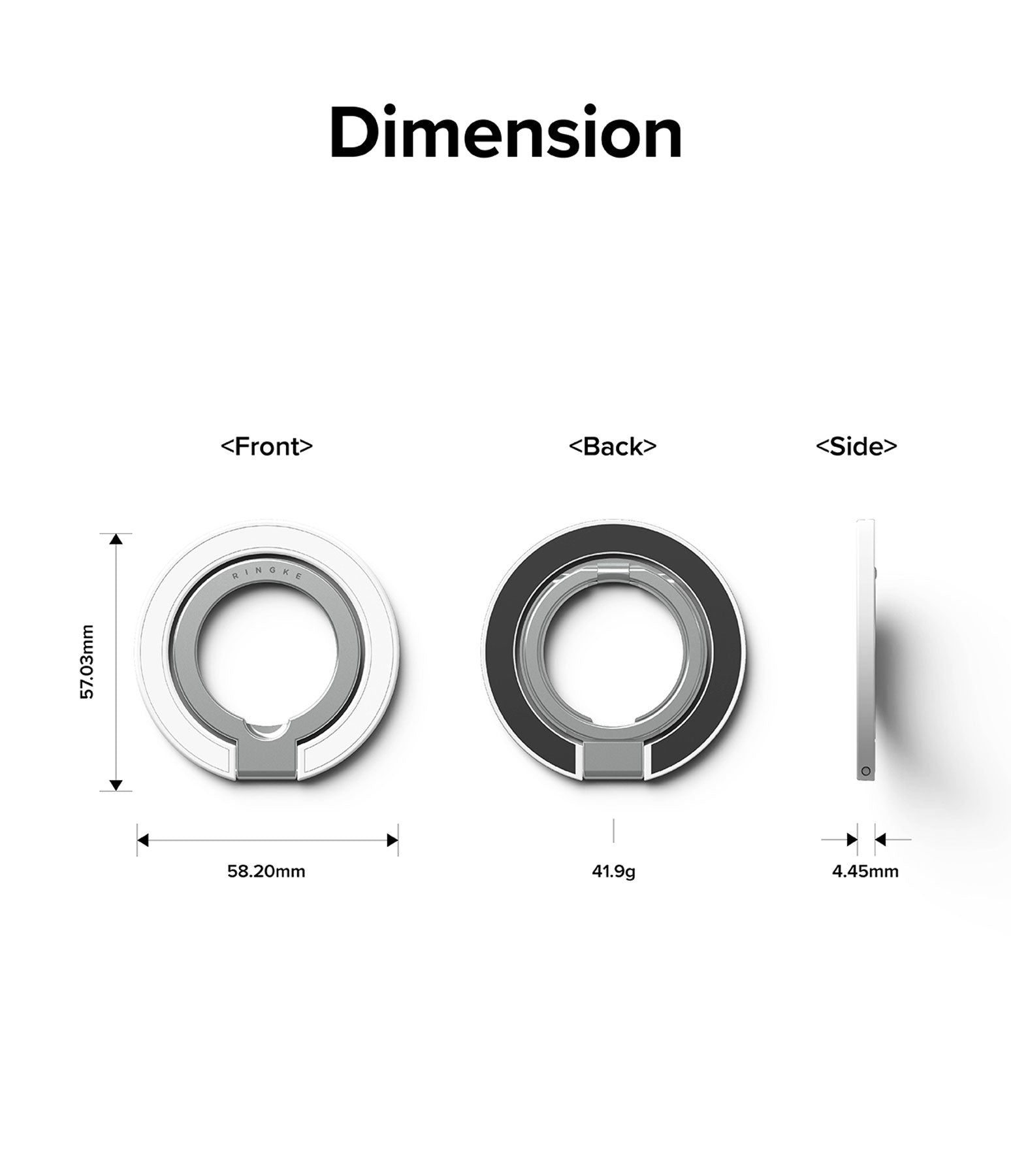 Sujetador Parante Ringke Smart Ring MagSafe - Ringke - Sujetador5 - 4 - 1 / SPRSRM - WHDastore