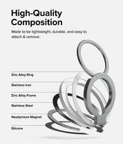 Sujetador Parante Ringke Smart Ring MagSafe - Ringke - Sujetador5 - 4 - 1 / SPRSRM - WHDastore