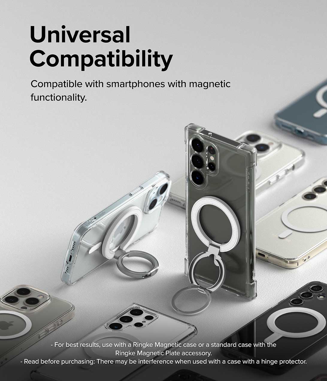 Sujetador Parante Ringke Smart Ring MagSafe - Ringke - Sujetador5 - 4 - 1 / SPRSRM - WHDastore