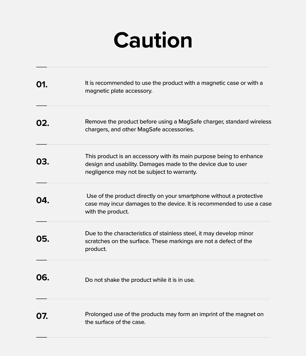 Sujetador Parante Ringke Smart Ring MagSafe - Ringke - Sujetador5 - 4 - 1 / SPRSRM - WHDastore