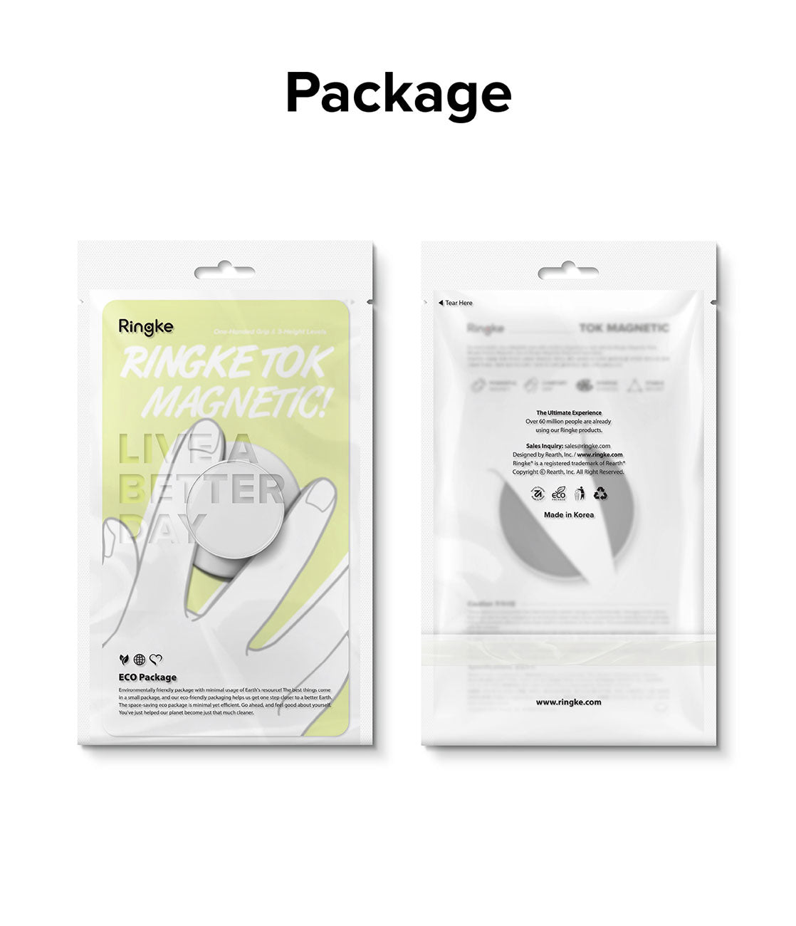 Sujetador Ringke Tok MagSafe - Pop Socket - Ringke - Sujetador6 - 1 - 11 / RTM - PSGWDastore