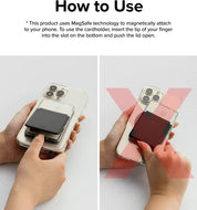 Tarjetero Ringke Card Holder Stand Slot (Magsafe) - Ringke - Tarjetero6 - 6 - 9 / RTMSSCH - CLBCKDastore