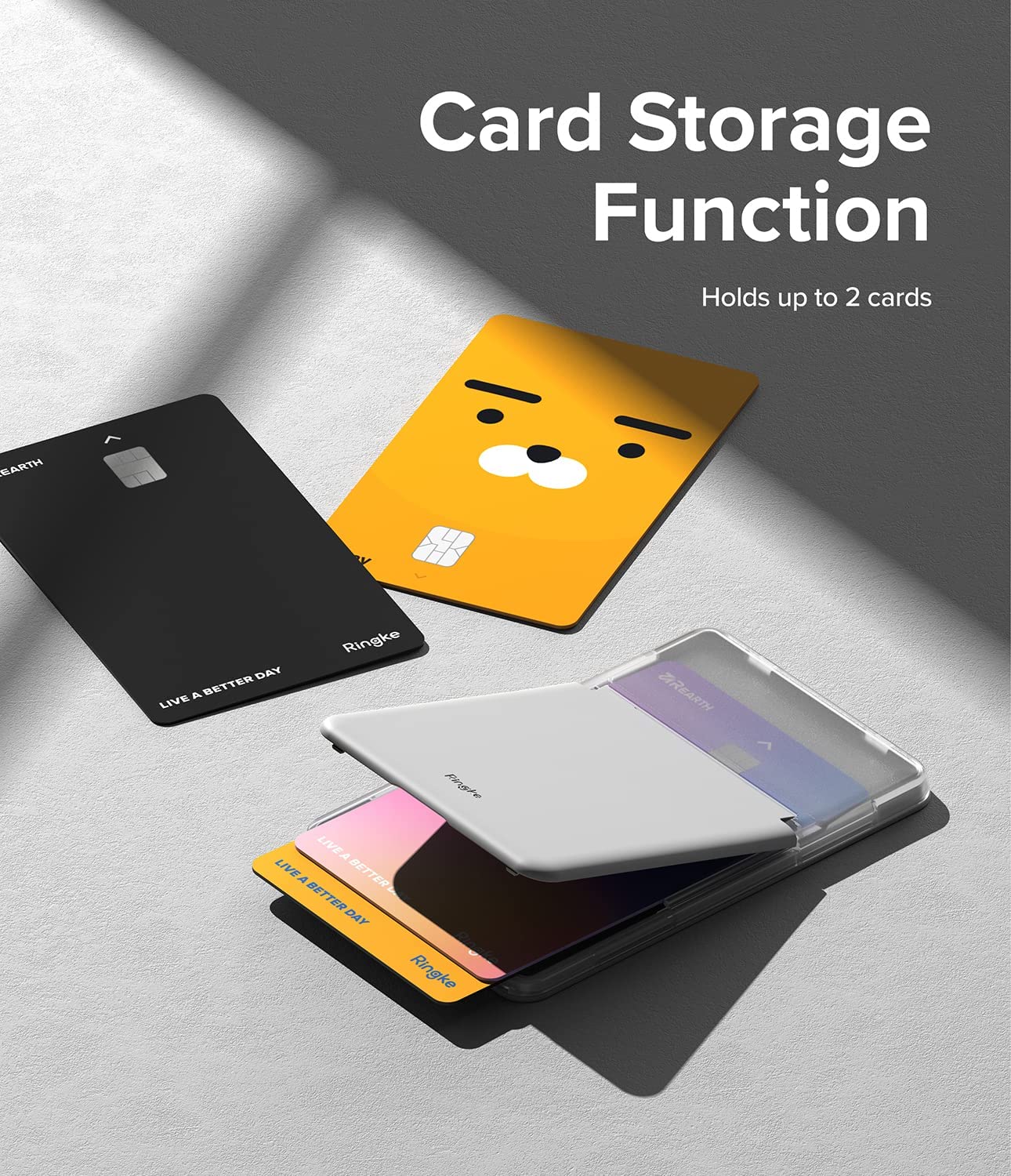 Tarjetero Ringke Card Holder Stand Slot (Magsafe) - Ringke - Tarjetero6 - 6 - 9 / RTMSSCH - CLBCKDastore