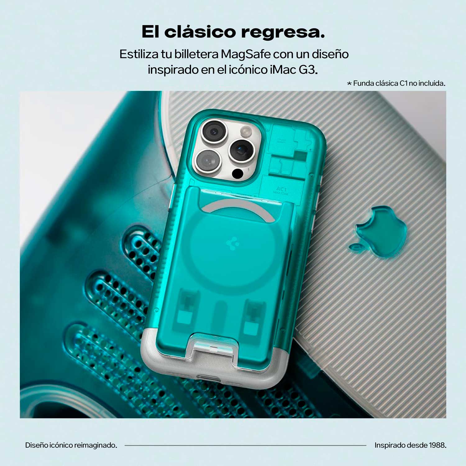 Tarjetero Spigen Classic C1 (MagSafe) - Spigen - Tarjetero6 - 5 - 3 / TSCLSC1 - BDBLUDastore