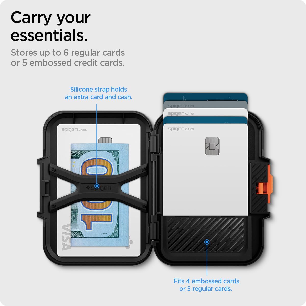 Tarjetero Spigen Lock Fit Wallet MagSafe - Spigen - Tarjetero6 - 3 - 8 / TSLFMDastore