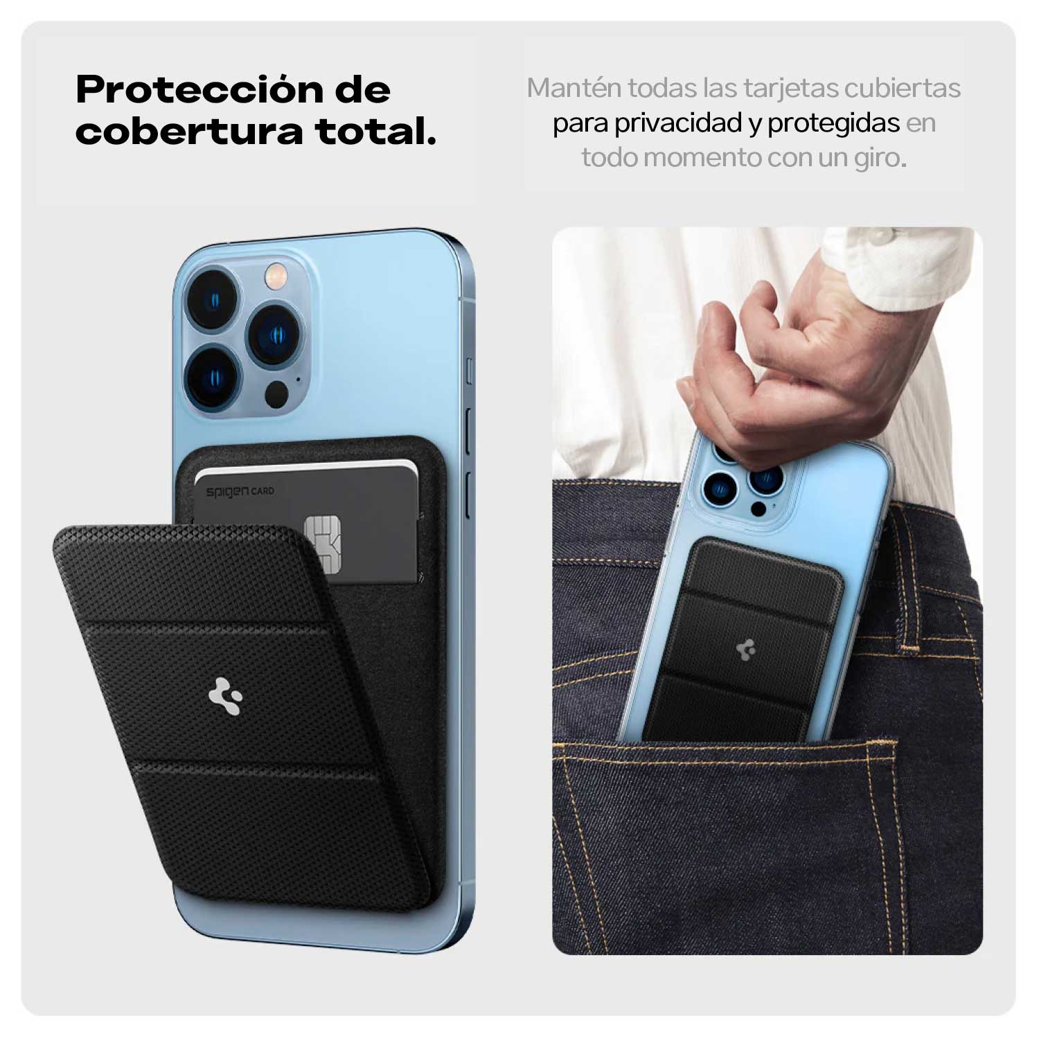 Tarjetero Spigen Smart Fold Wallet (MagSafe) - Spigen - Tarjetero5 - 8 - 7 / TSSFWMS - BLDastore