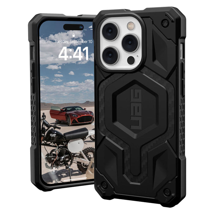 Case UAG Monarch Pro iPhone 14 Pro (Magsafe) - Carbon Fiber