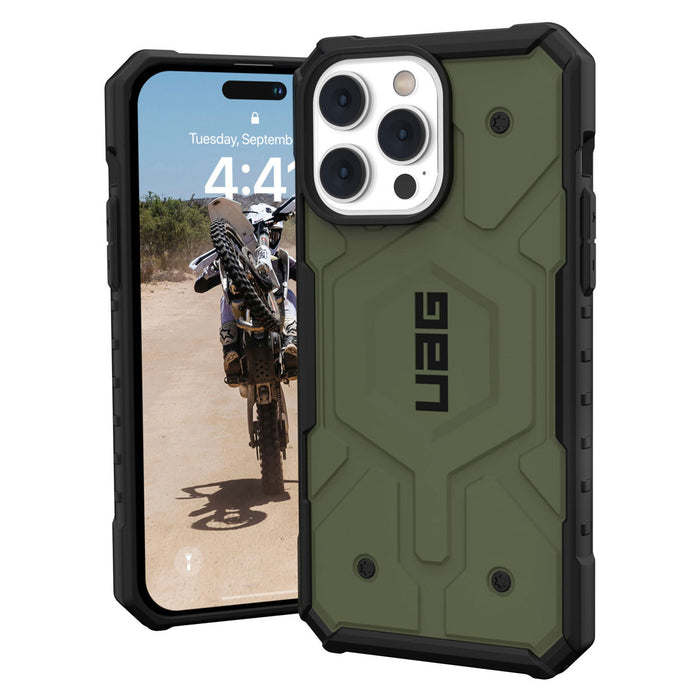 Case UAG Pathfinder iPhone 14 Pro Max (MagSafe) - Olive