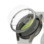 Case Ringke Bezel Styling + Protector de Pantalla Vidrio Galaxy Watch 7 (44mm)