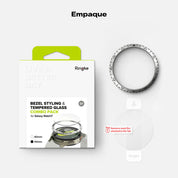 Case Ringke Bezel Styling + Protector de Pantalla Vidrio Galaxy Watch 7 (44mm)