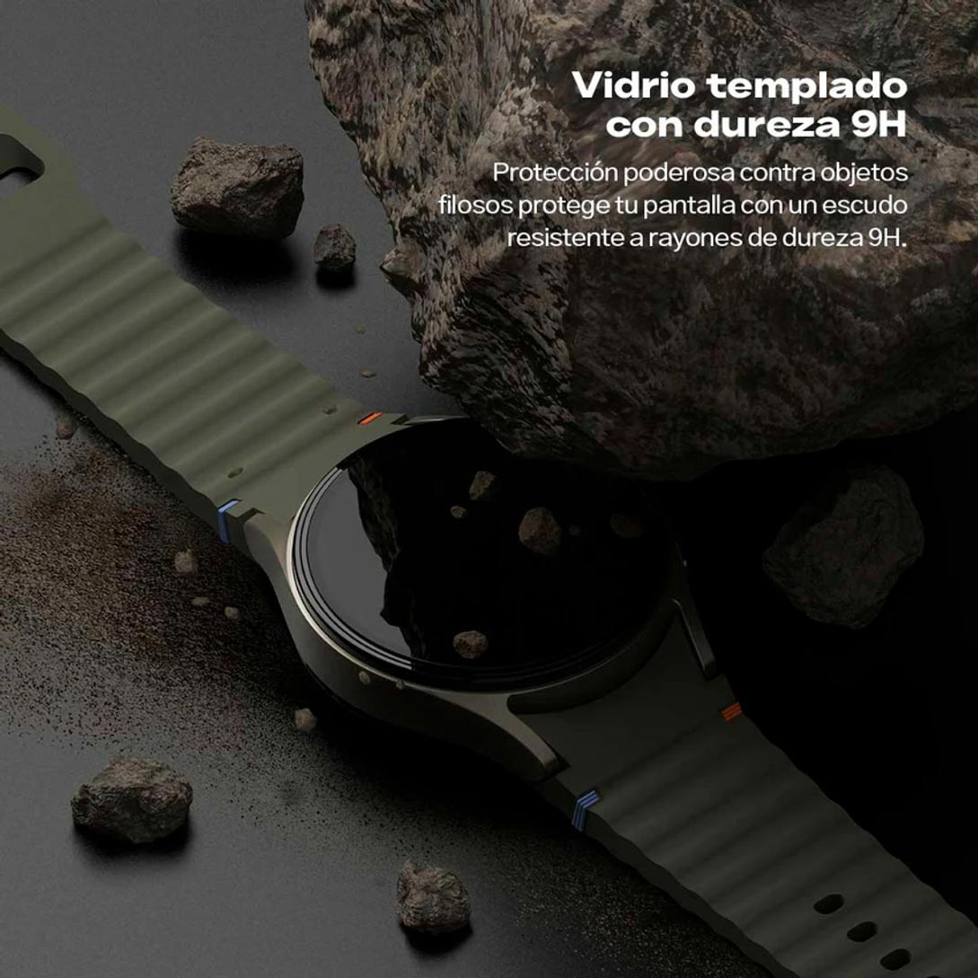 Case Ringke Bezel Styling + Protector de Pantalla Vidrio Galaxy Watch 7 (44mm)