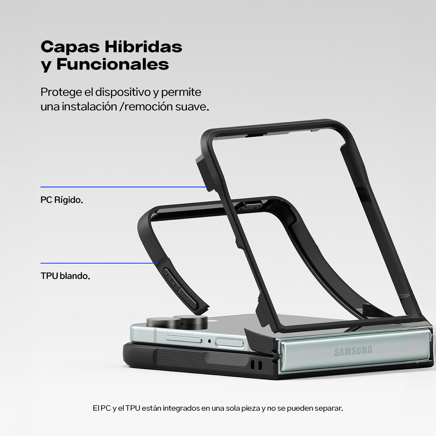 Case Ringke Onyx Magnetic Galaxy Z Flip7 (MagSafe)