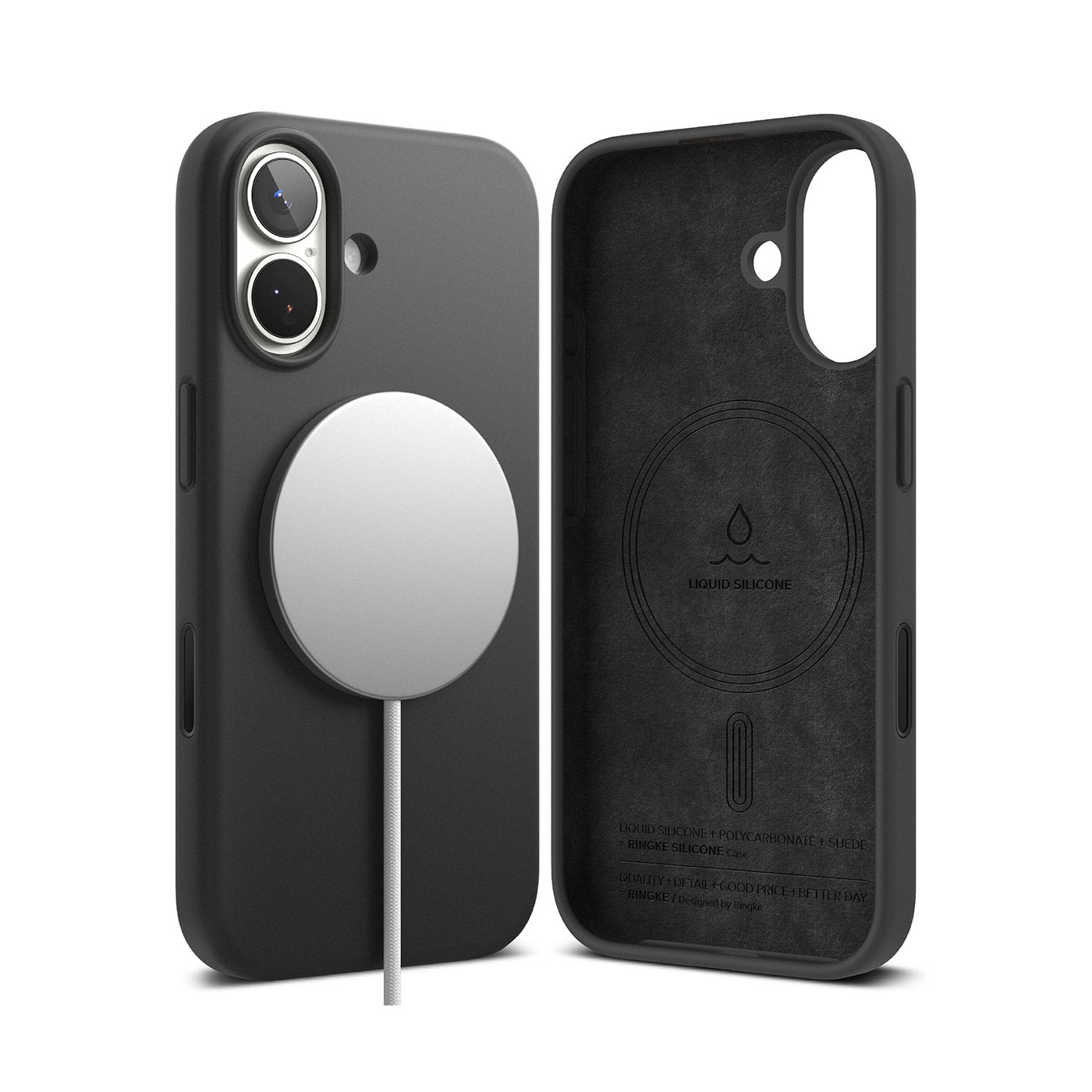 Case Ringke Silicone Magnetic iPhone 17 (MagSafe)