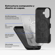 Case Ringke Silicone Magnetic iPhone 17 (MagSafe)