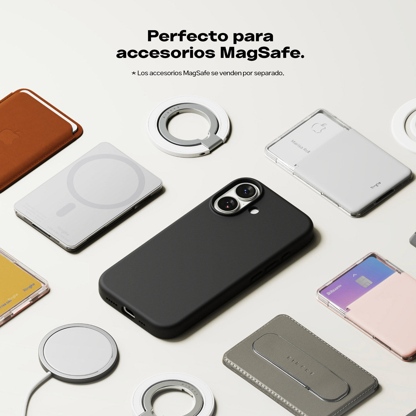 Case Ringke Silicone Magnetic iPhone 17 (MagSafe)
