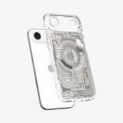 Case Spigen Ultra Hybrid Zero One Mag Fit iPhone 17 Air (MagSafe) - Natural Titanium