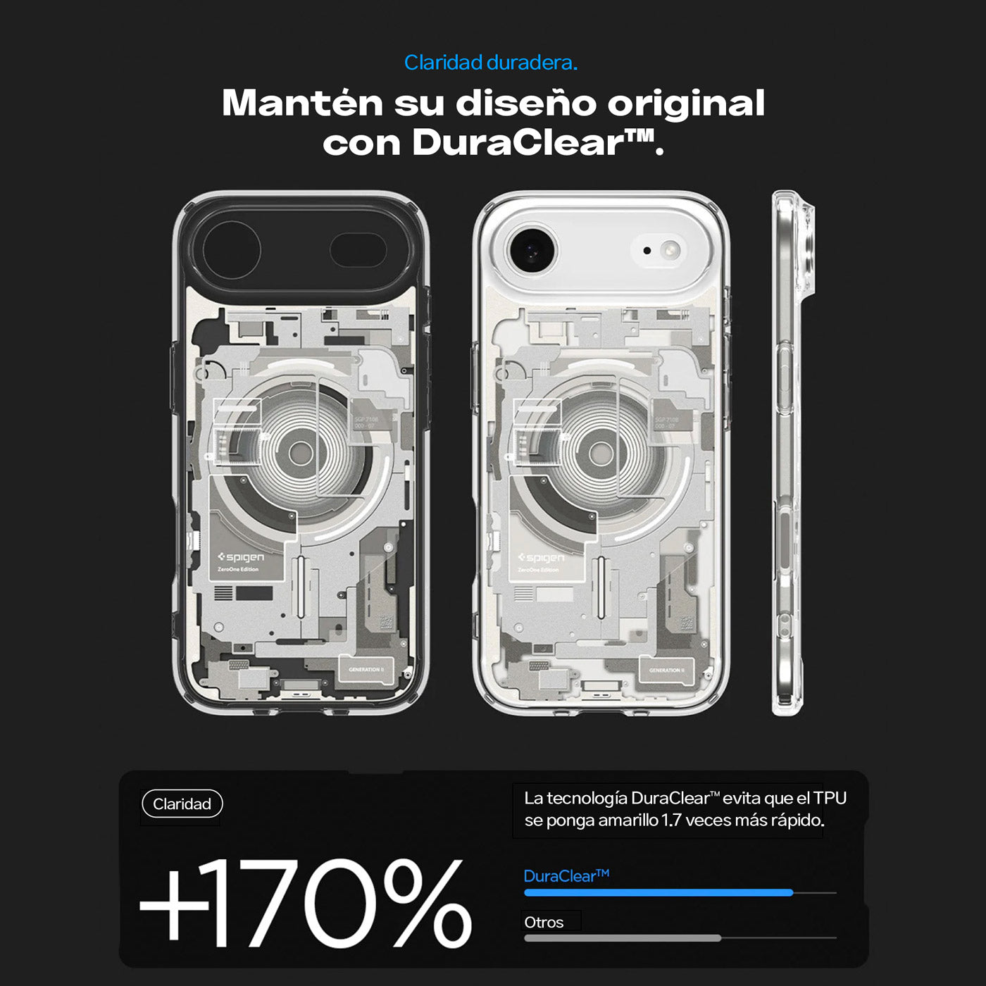Case Spigen Ultra Hybrid Zero One Mag Fit iPhone 17 Air (MagSafe) - Natural Titanium