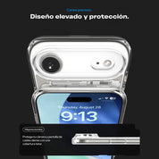 Case Spigen Ultra Hybrid Zero One Mag Fit iPhone 17 Air (MagSafe) - Natural Titanium