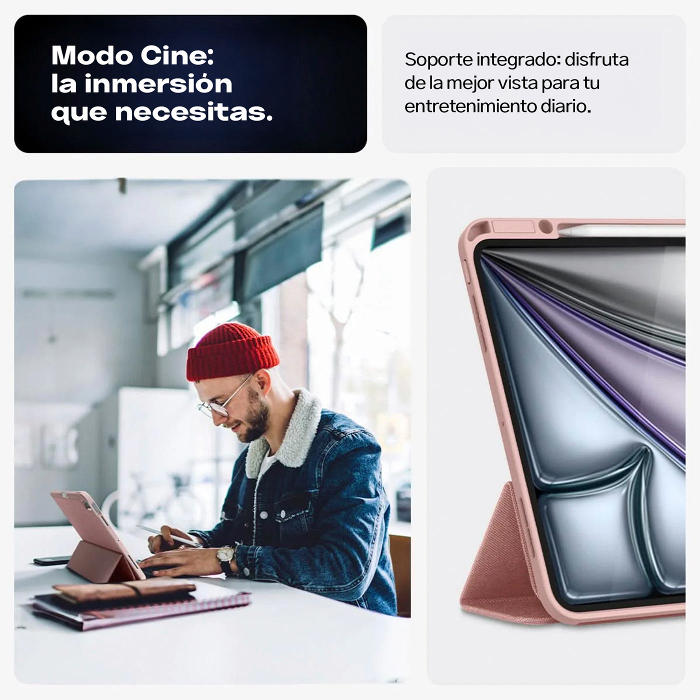 Case Spigen Urban Fit Smart iPad Air 11" M3 (2025) / M2 (2024) / 10.9" (5th y 4th gen)