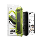 Protector de Pantalla Vidrio Ringke Easy Slide Anti-espía iPhone 17 Pro Max (Instalador) 2 UND
