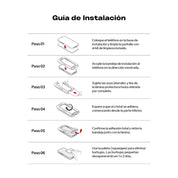 Protector de Pantalla Vidrio Ringke Easy Slide Anti-espía iPhone 17 Pro Max (Instalador) 2 UND