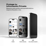 Protector de Pantalla Vidrio Ringke Easy Slide Anti-espía iPhone 17 Pro Max (Instalador) 2 UND