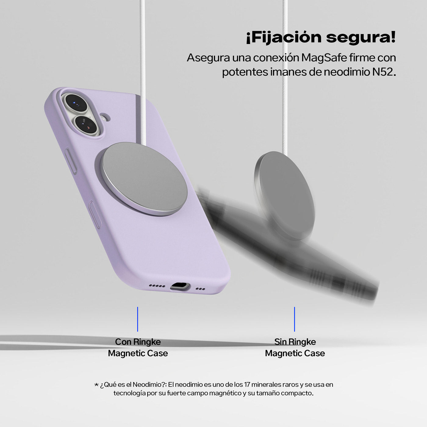 Case Ringke Silicone Magnetic iPhone 17 (MagSafe)