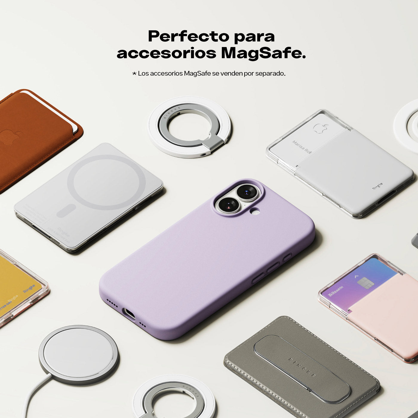 Case Ringke Silicone Magnetic iPhone 17 (MagSafe)